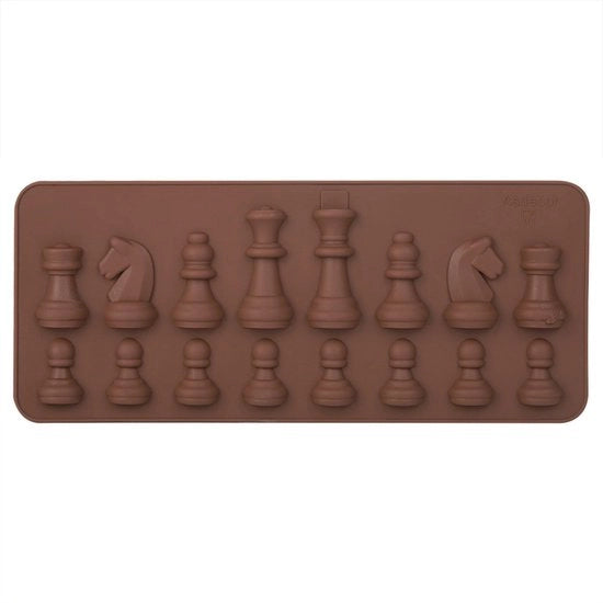 Forme di caramella in silicone - 16 cavità - forma di cioccolato - resistente al calore - ecocompatibile - dimensioni 20,5 x 8,5 cm
