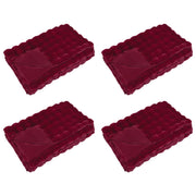 Coperta antiscivolo in sintetica di coniglio Olite 4 pz