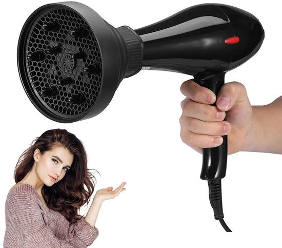Diffusore per capelli - Universale diffusore accessorio - Bocchetta per piastra in silicone - Portatile e viaggiabile - Strumento per lo styling - Adatto per..