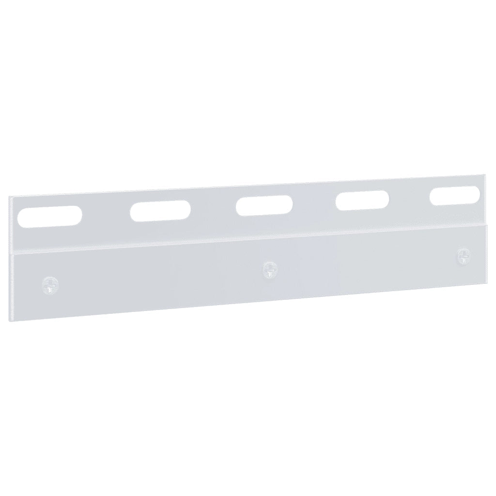 Piastre di Collegamento 6 pz Argento 20 cm Acciaio Inossidabile CFW7111945