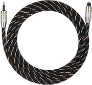 Cavo ottico digitale Toslink a mini-stekker 35 mm - cavo audiocassetta SPDIF - 15m.