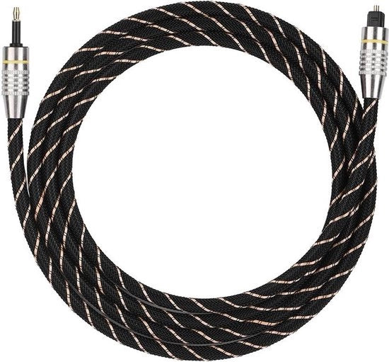 Cavo ottico digitale Toslink a mini-stekker 35 mm - cavo audiocassetta SPDIF - 15m.