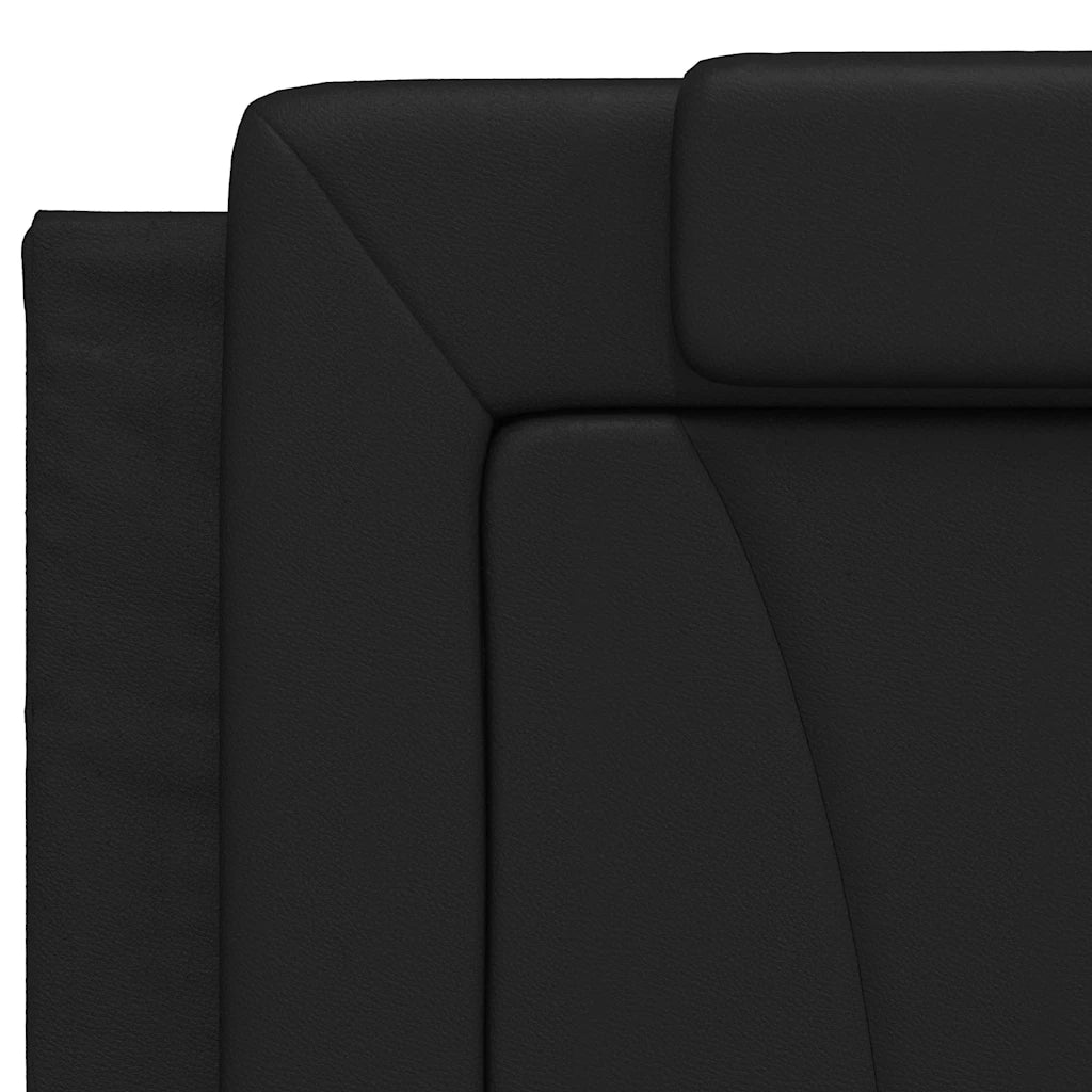 Cuscino Testiera Viana Nero 200 cm in Similpelle CFW7540478
