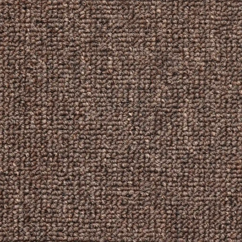 Tappetini per scale 20 pz 56x17x3 cm Marrone caffè Semicircolari 3365785