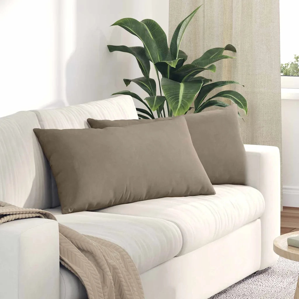 Cuscini da Divano 2 pz | Cuscini per sedie Talpa 80 x 40 cm Tessuto