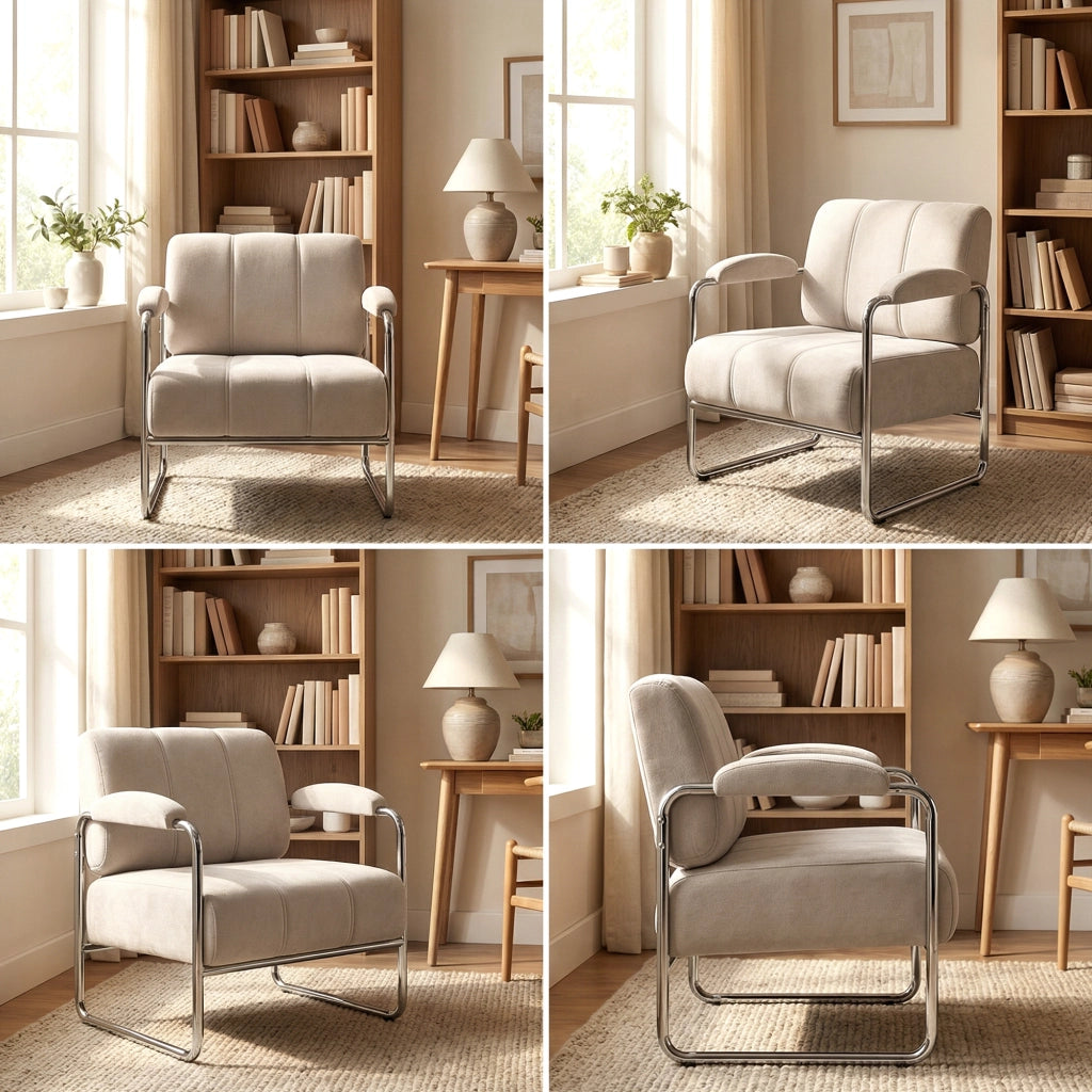 Poltrona Morbida ¨C Zephmum ¨C Ciniglia Beige