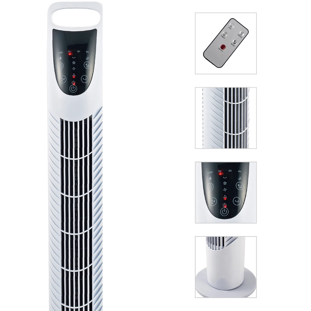 Ventilatore a Torre ¨C zephmum ¨C Bianco 18x78.5cm