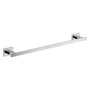 PORTA SALVIETTE DA PARETE IN ACCIIAO INOX MODELLO ATENA - DIM. CM (LXPXH): 60X5,6X3,5  - CROMATO  - GDY