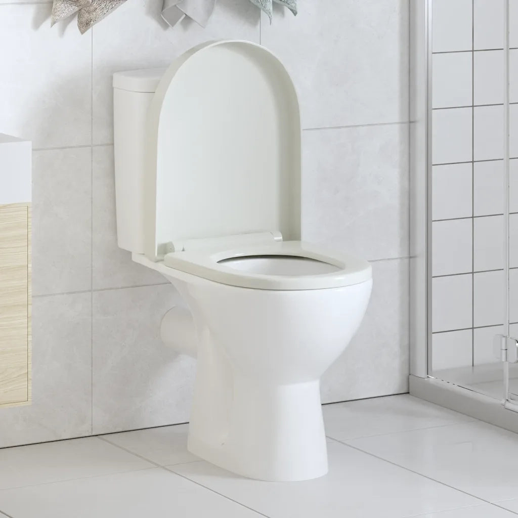 Copriwater Ammortizzato e Sgancio Rapido Bianco Quadrato CFW9669100