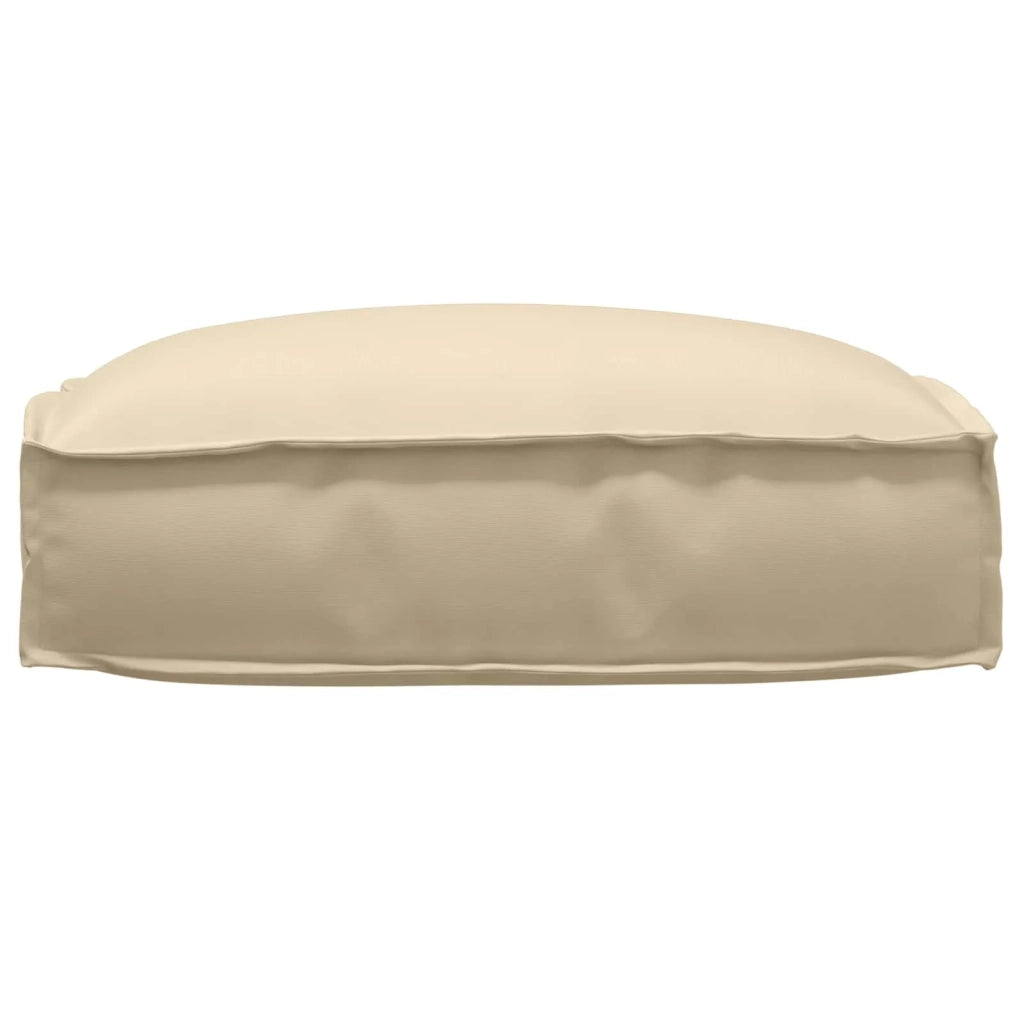 Cuscino Beige 50 x 50 x 12 cm Tessuto Oxford 42001471