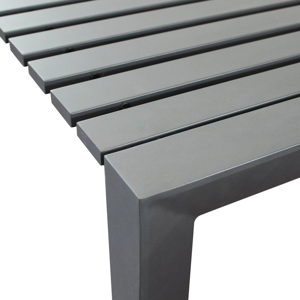 Tavolo da giardino allungabile in alluminio  182/237x90 cm - THALIA