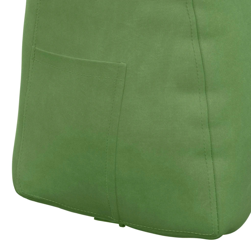 Cuscino per Schiena | Cuscino dorsale Verde chiaro 80 x 24 x 50 cm Velluto