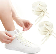 Viti in poliestere per sneaker 50 cm - 8 mm - 4 viti - viti per sneaker - viti sportive di alta qualità - parti di ricambio per viti sportive - viti per scarpe da sport e casual in canapa bianca