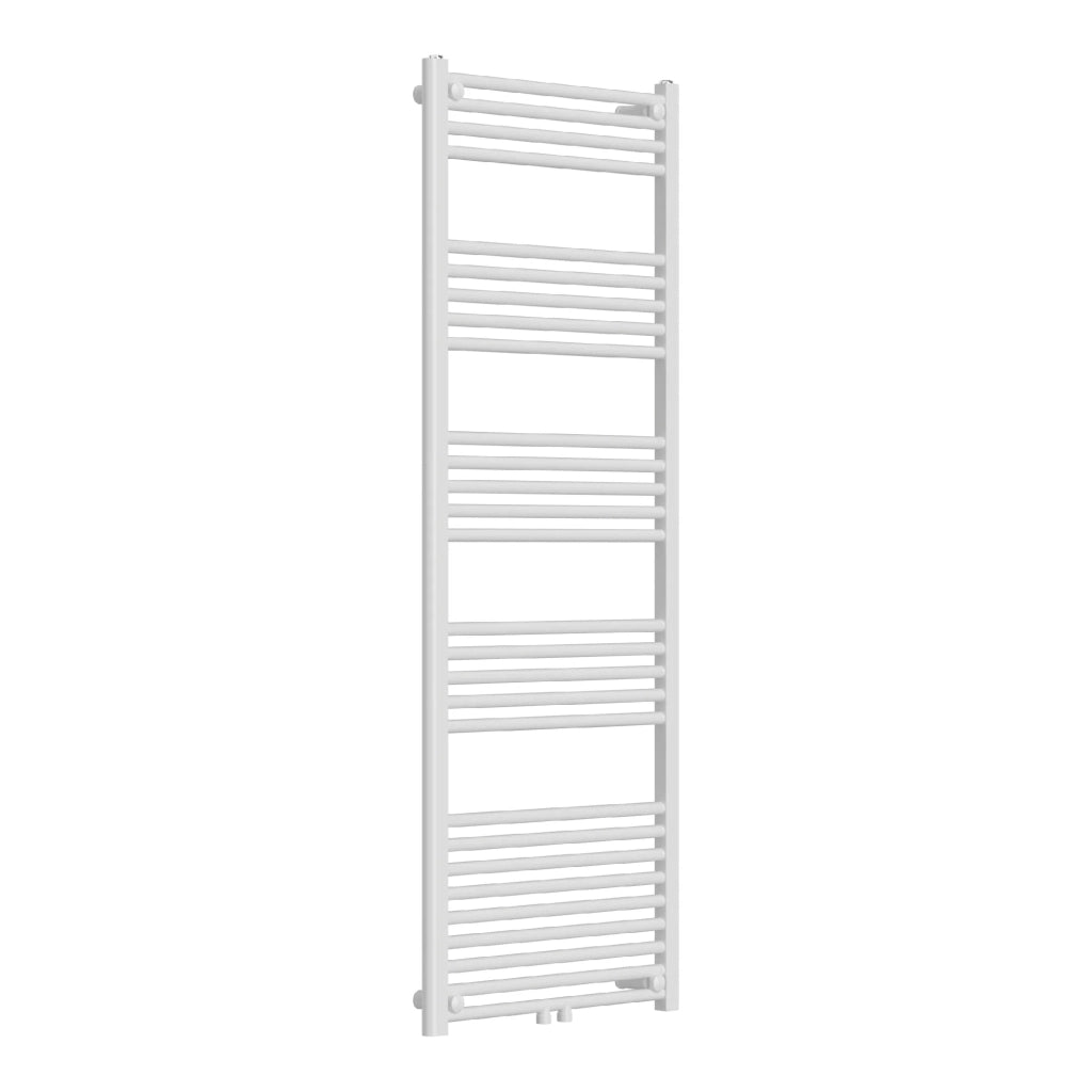 Radiatore scaldasalviette da bagno acciaio 160 x 60 cm bianco 03_0010429