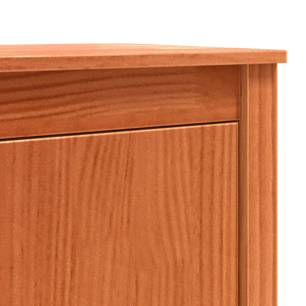 Credenza Marrone cerato 70 x 35 x 80 cm Pino massello 869898