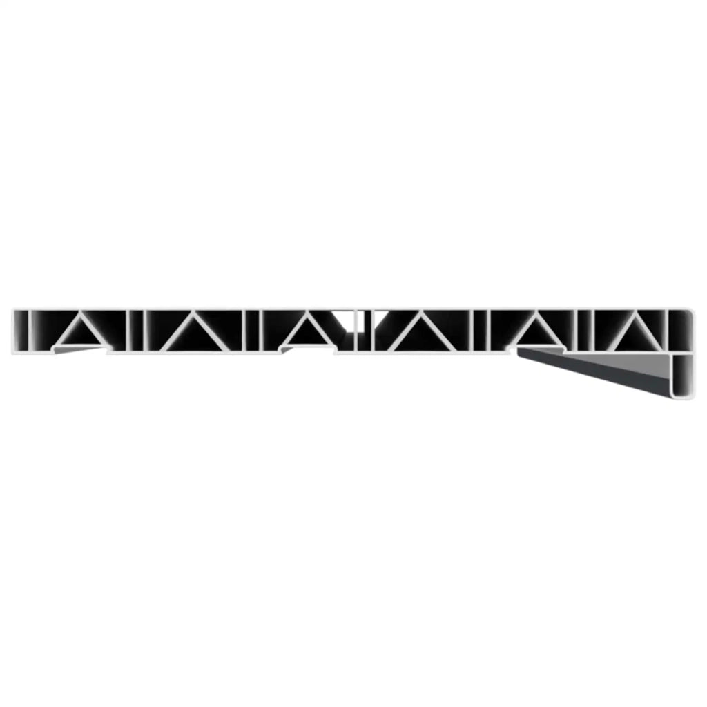 Soglia della Finestra Antracite con Venature del Legno PVC CFW7855665