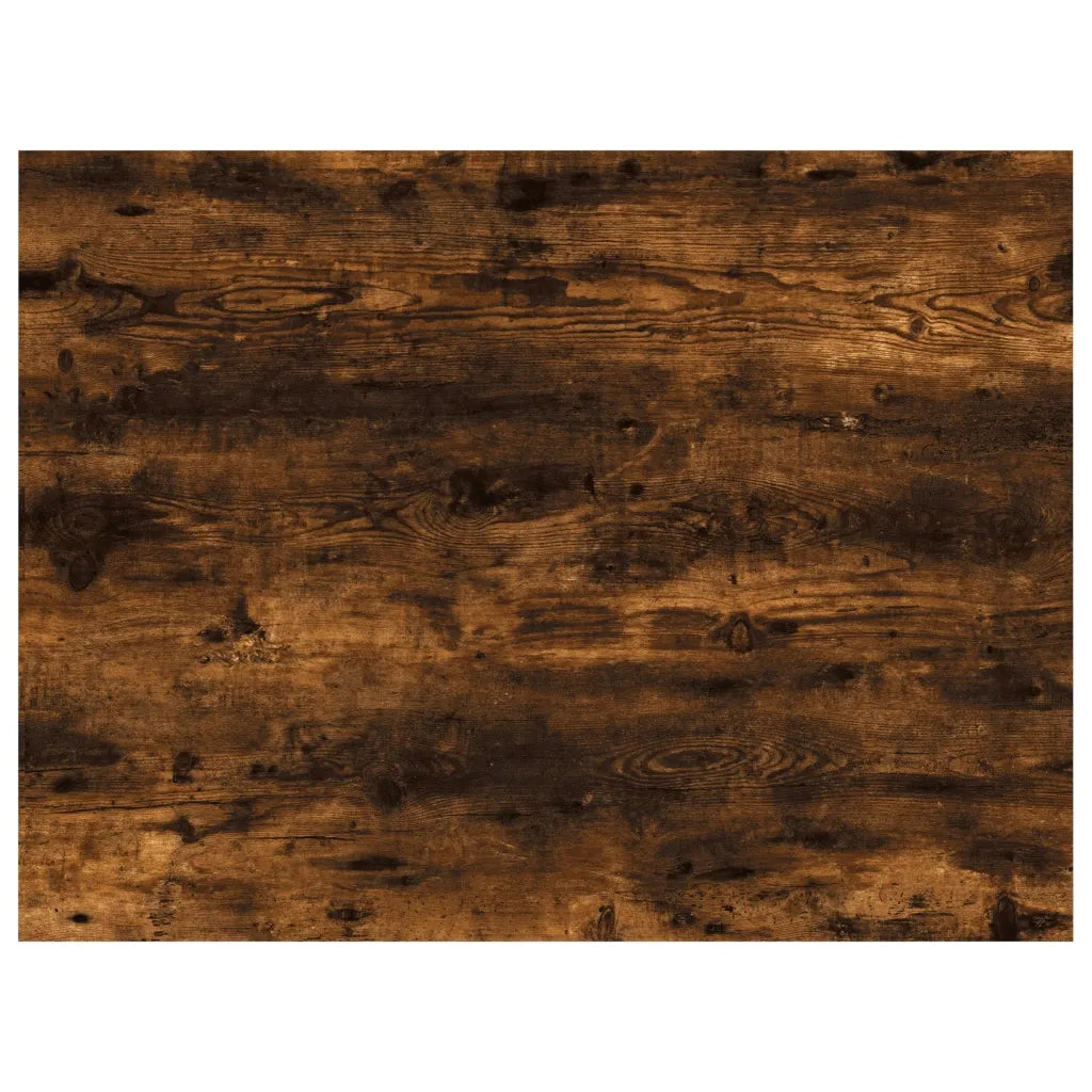 Mensole Parete 4pz Rovere Fumo 40x30x1,5 cm Legno Multistrato 838207