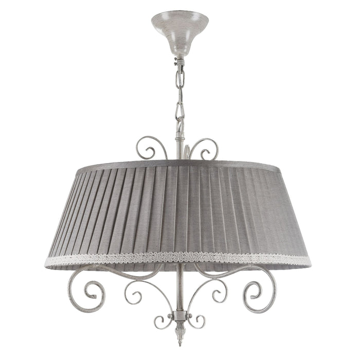 Lampadario Elegant in Metallo Felicita Beige