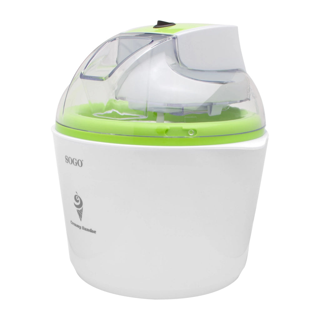 Macchina per gelato e sorbetti fatta in casa, capacità 1,5L, cestello alluminio rimovibile, 12W cucina - SOGO