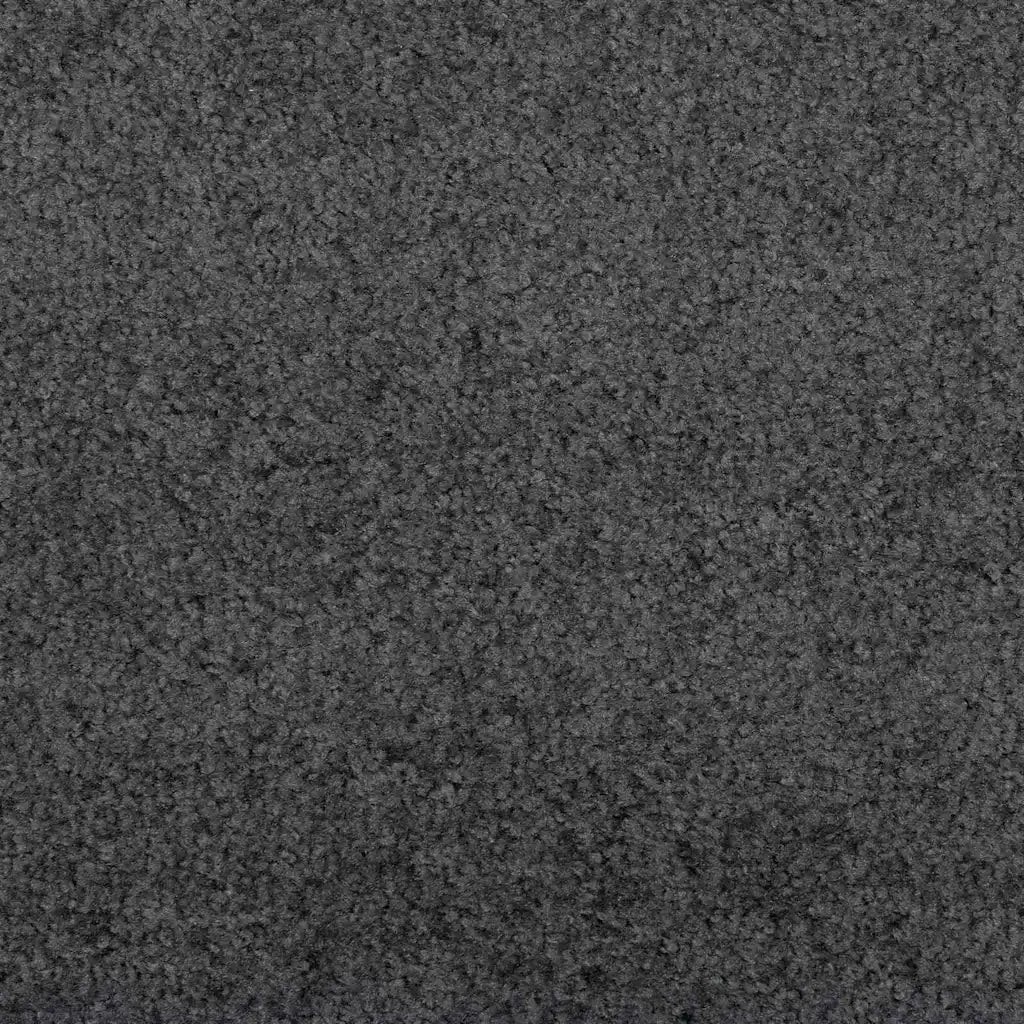 Tappetino Antracite e Nero 120 x 400 cm 100% Poliammide 4100724