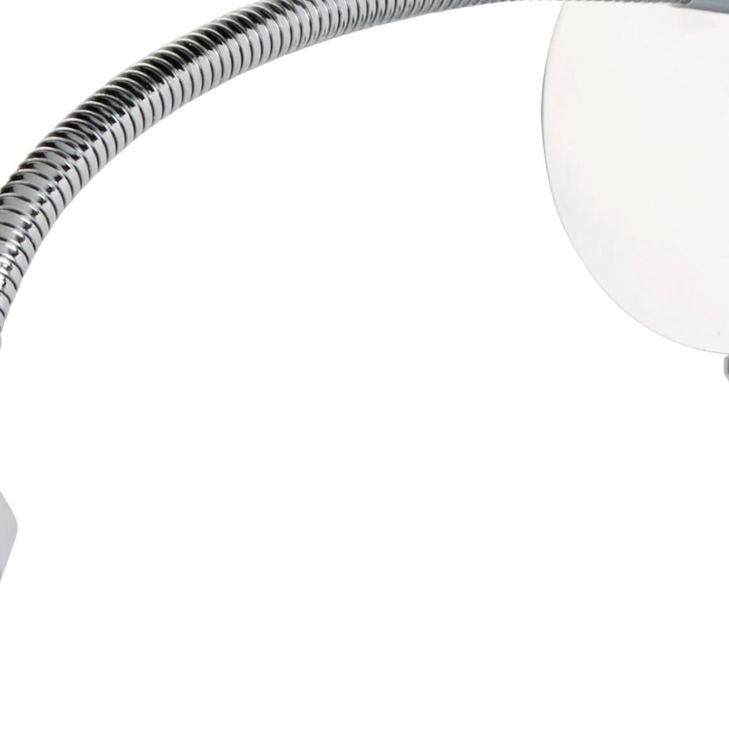 Applique Contemporanea Flexy Acciaio Cromo Led 0,75W 3000K