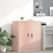 Armadio Rosa 80 x 40 x 90 cm Acciaio 891683