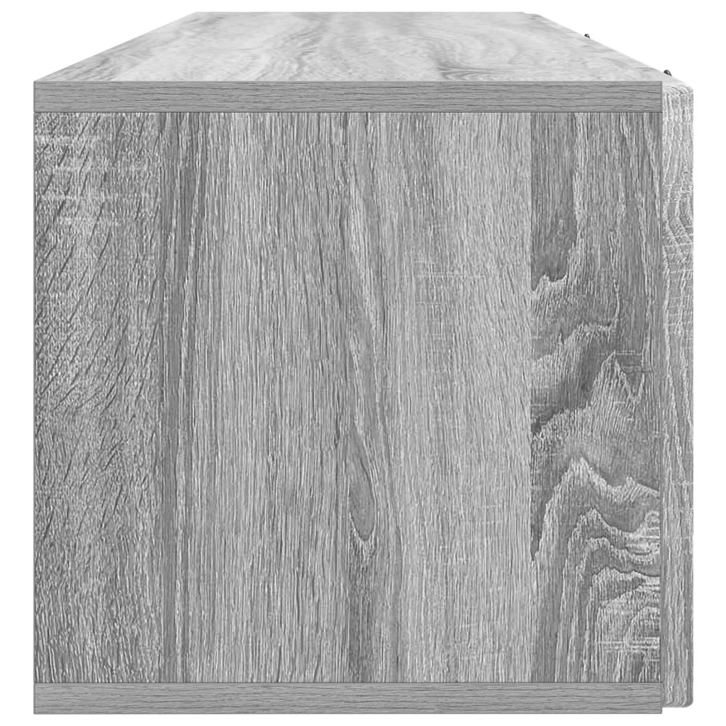 Mobile Porta TV da Muro Grigio Sonoma 98 x 31 x 30 cm 898221