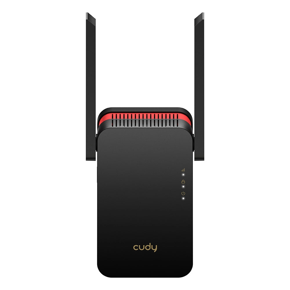Cudy re3000 moltiplicatore di rete ripetitore di rete nero, rosso 10, 100, 1000 mbit/s