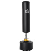 Sacco da boxe per adulti regolabile in altezza ¨C zephmum ¨C 170 cm, 3 livelli, base nera