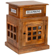 Portabottiglie per vino marrone 51x38x71h cm
