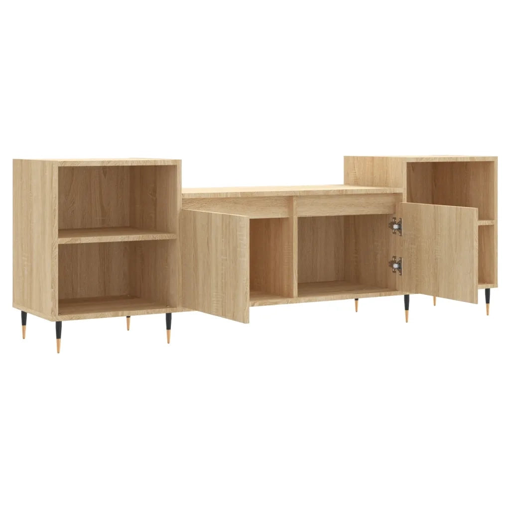 vidaXL Mobile Porta TV Rovere Sonoma 160x35x55 cm Legno Multistrato