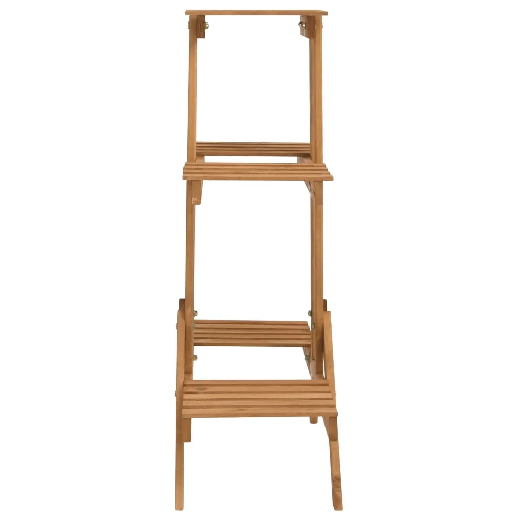 Portavasi mobiletto portafiori 83 x 25 x 83 cm legno di abete marrone 02_0045167