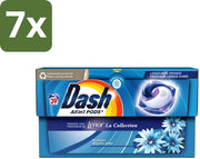 7 x Capsule di Lavaggio All-in-1 - Pods - Bianche e Colorate - 39 Cicli di Lavaggio - Capsule di Lavaggio - Freschezza - Profumo di Mare e Sale - Macchina da Lavare - Cicli di Lavaggio