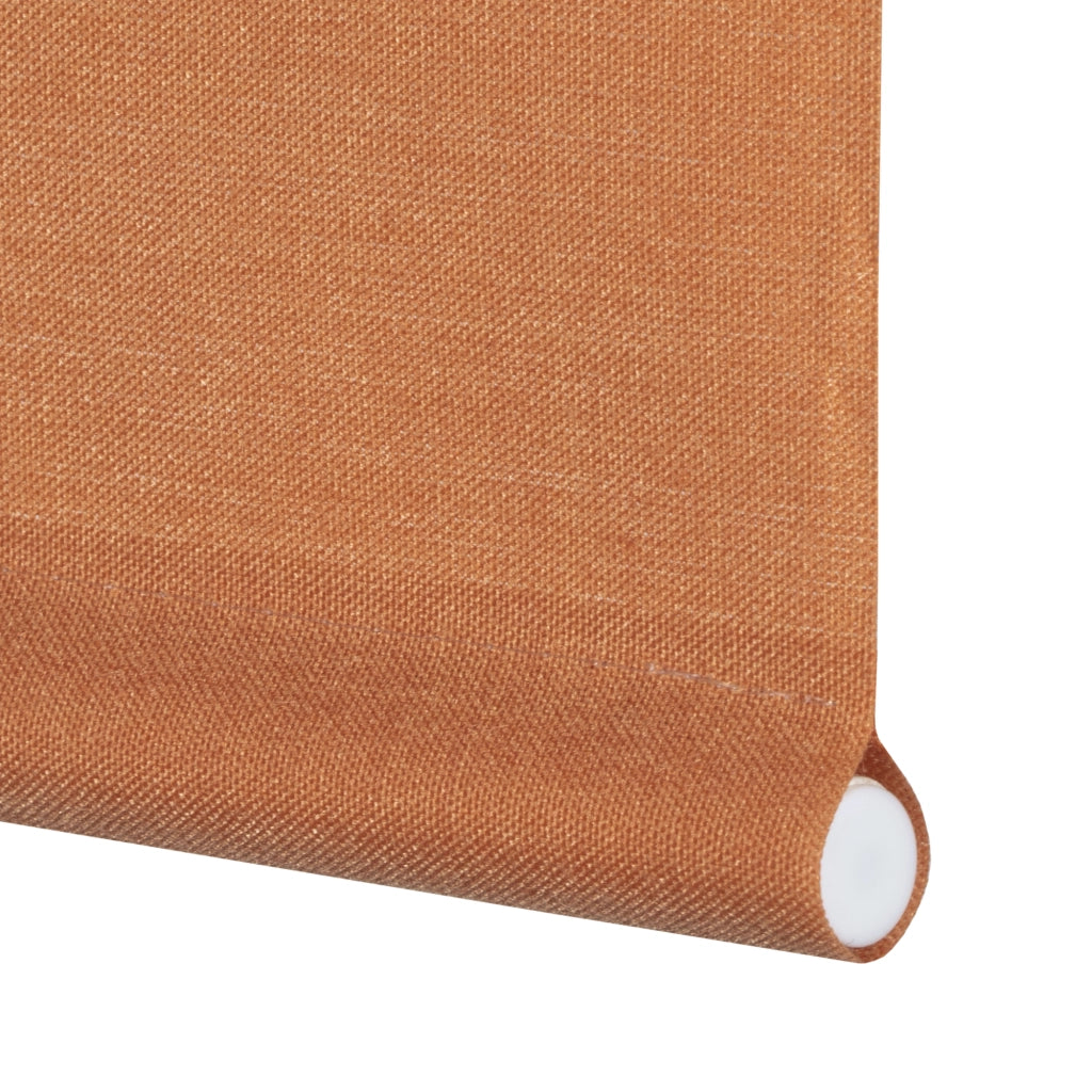 VIEWTEX Tenda a rullo traslucida Traslucida Trevira Arancione 105 X 190cm - Made in Europe - 5 anni di garanzia