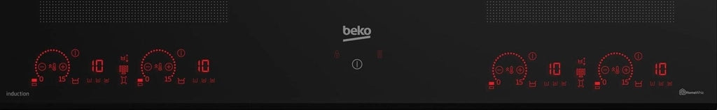 Beko HII88810NTI Nero Da incasso 80 cm Piano cottura a induzione 8 Fornello(i)