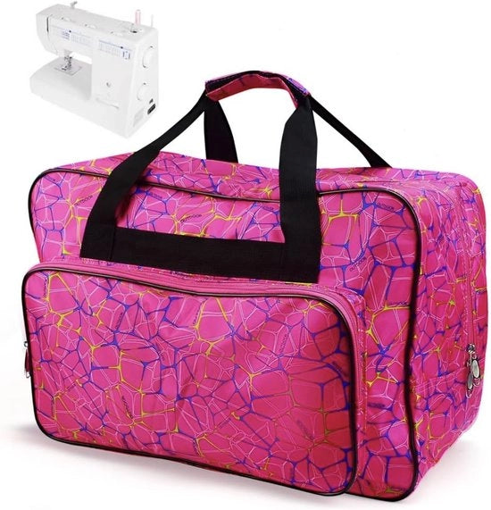 Borsa da cucire - Borsa da cucito - Borsa da lavoro per cucire - Rosso
