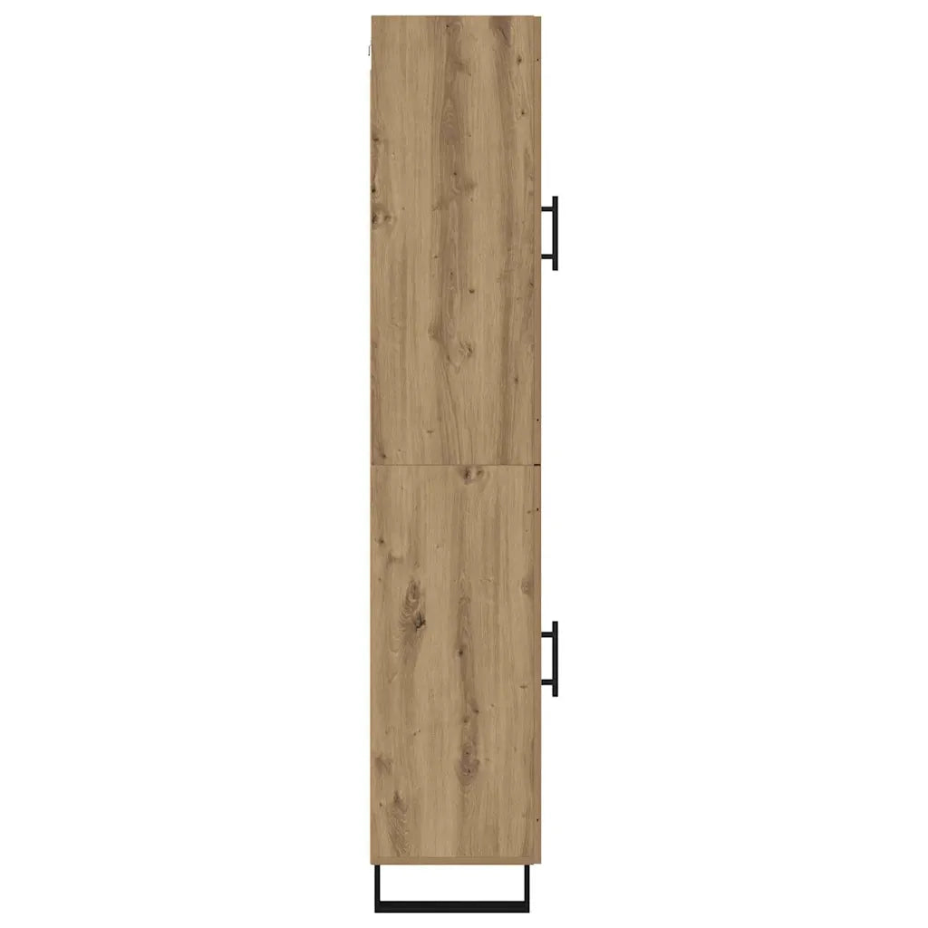 Credenza Rovere artigianale 34,5 x 34 x 180 cm