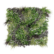 Parete Sintetica Resina Verde Moderna da Interno 100x100 cm - NOVARA