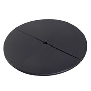 Tappetino per Pole Dance Pieghevole ¨C Zephmum ¨C Nero Plastica ? 150 cm Spessore 5 cm