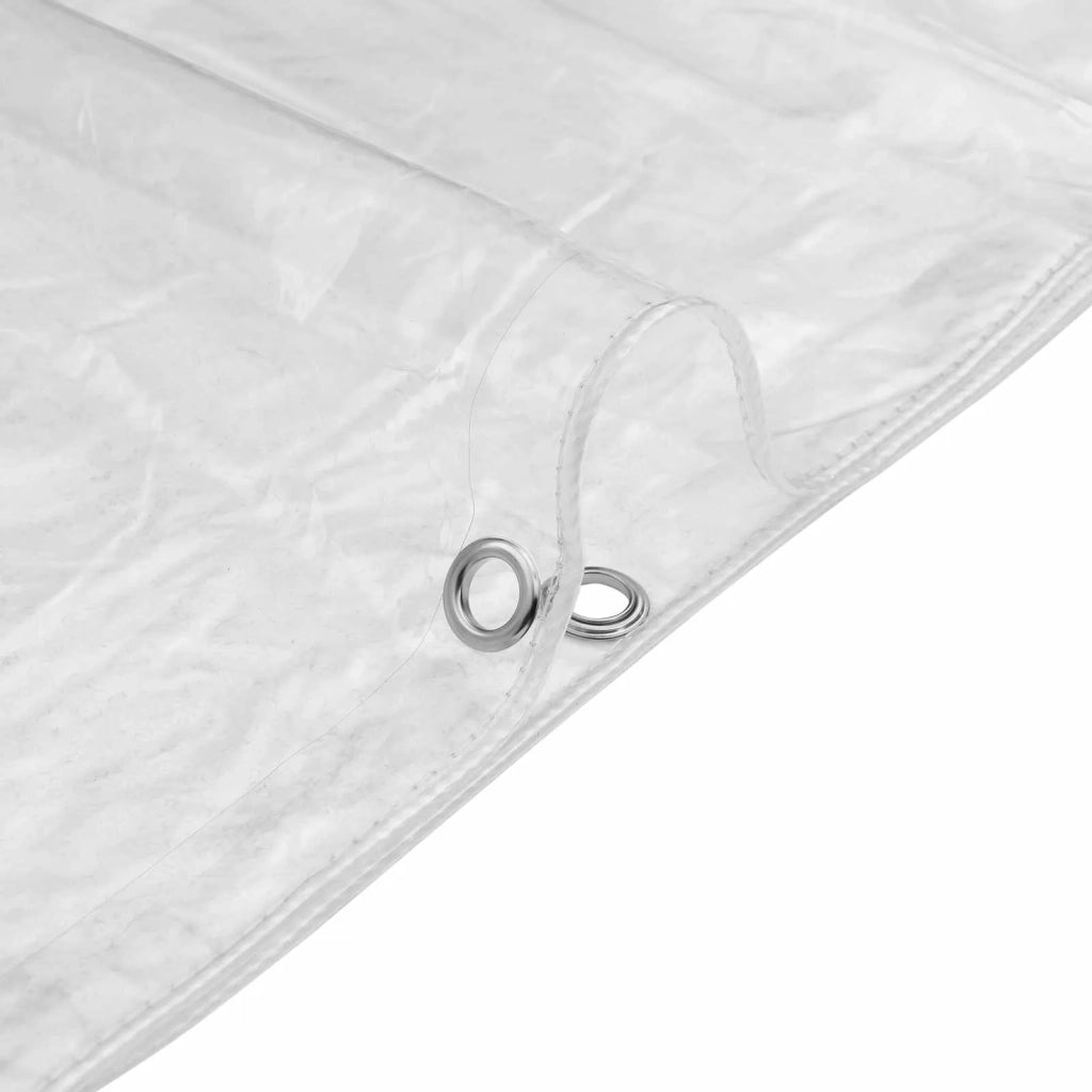 Tarp 350 gsm Trasparente 10 x 1,5 m PVC