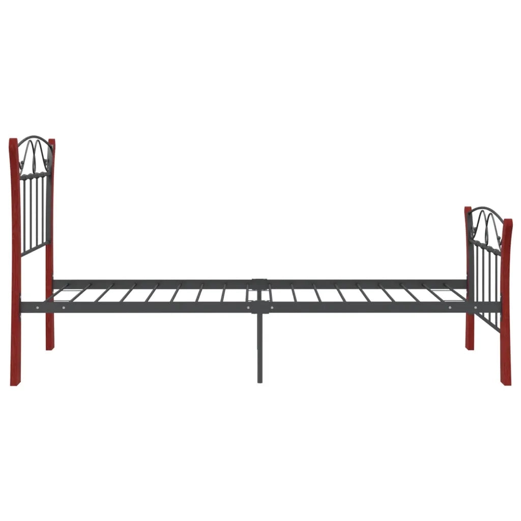 Giroletto Nero in Metallo 90x200 cm cod mxl 33142