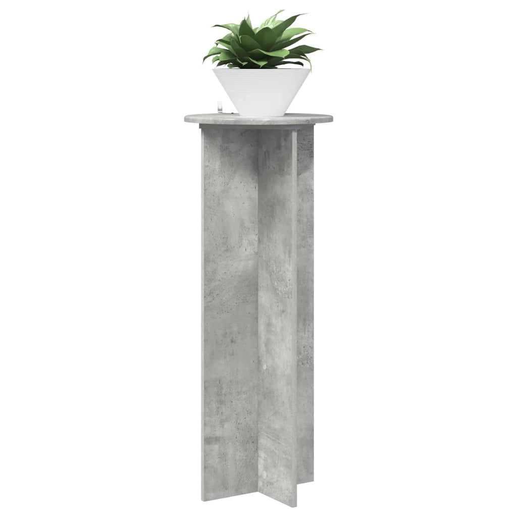 Supporto per piante 2 pcs Grigio Cemento Ø40 x 100 cm 899693