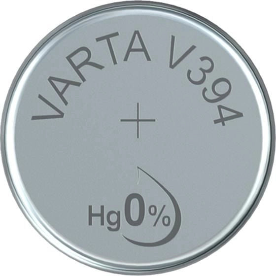 Varta V394 Batteria a Bottone Ossido d'Argento 1,55V 58mAh SR45 colore Argento