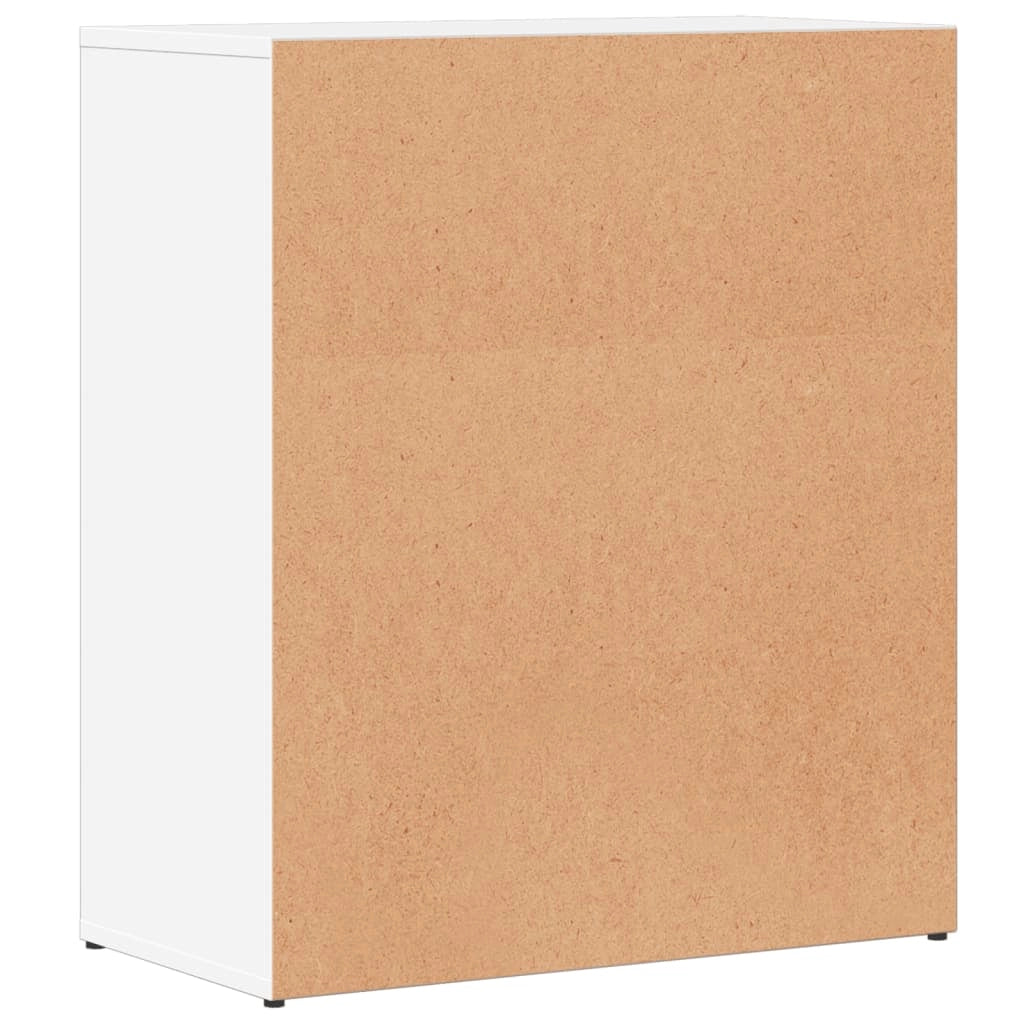 Buffet credenza cassettiera armadio mobile contenitore organizer per cucina soggiorno salotto 60 x 31 x 70 cm legno ingegnerizzato bianco 02_0030340