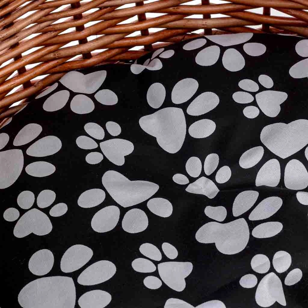 Cuccia in vimini per animali 40x30x30h cm