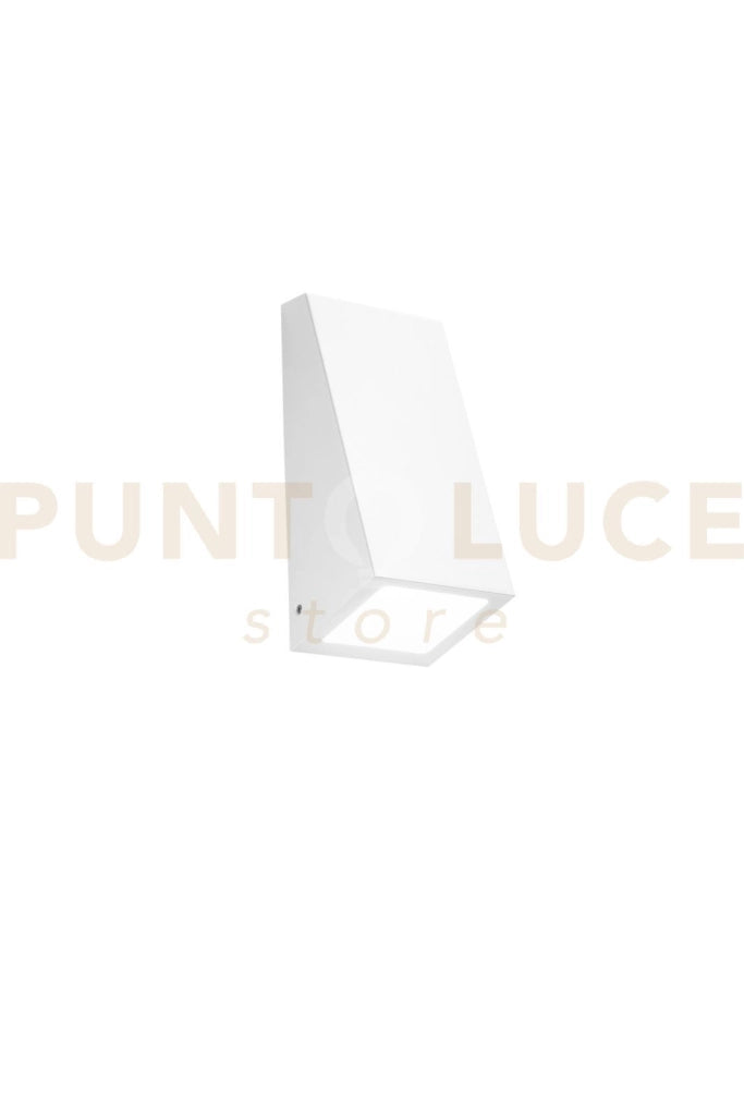 APPLIQUE POPUP BIANCA IN METALLO IP44 1 LUCE ATTACCO E27 118X104X247MM