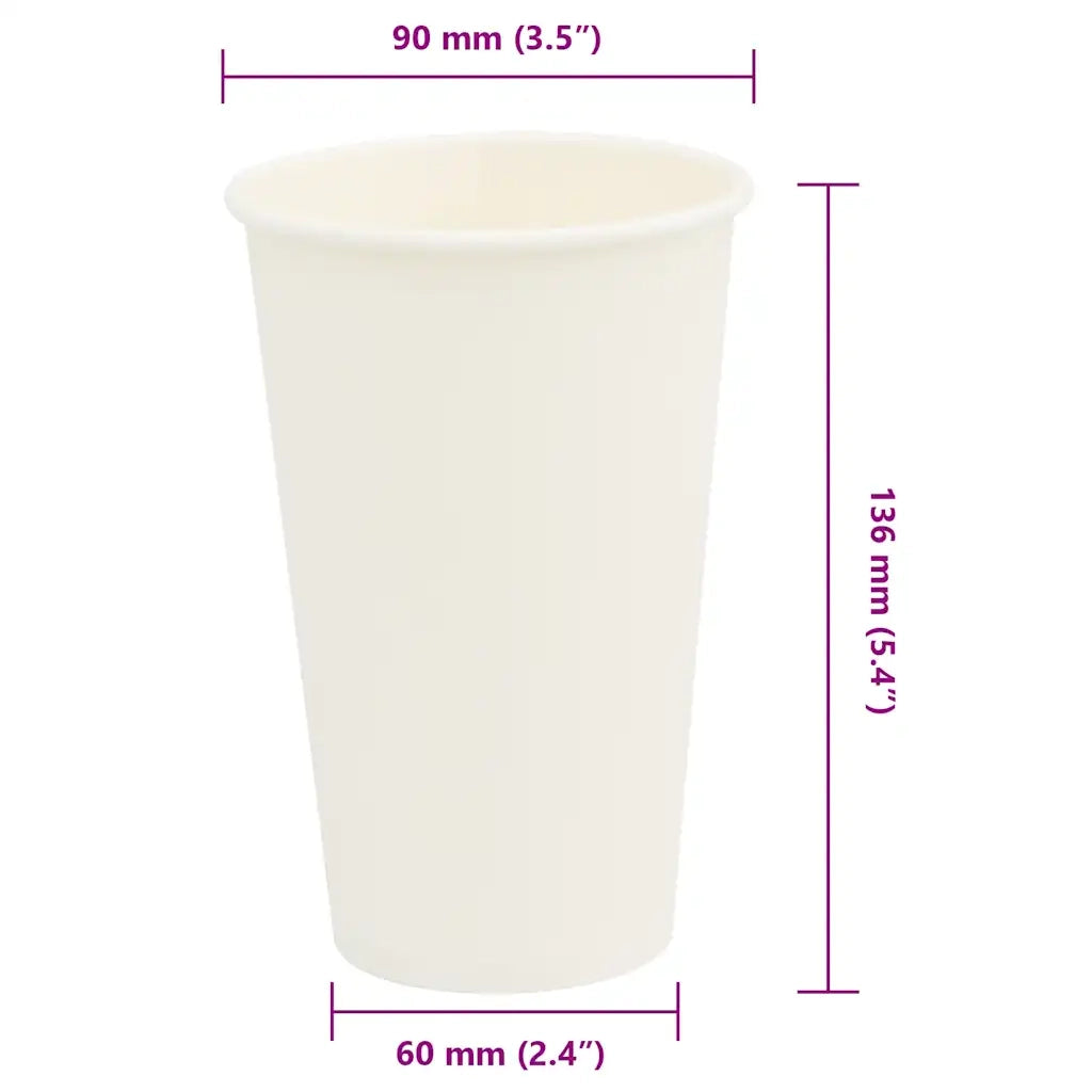 Bicchieri da Caff¨¨ in Carta 1000 pz 16oz 400ml Bianco CFW6931206