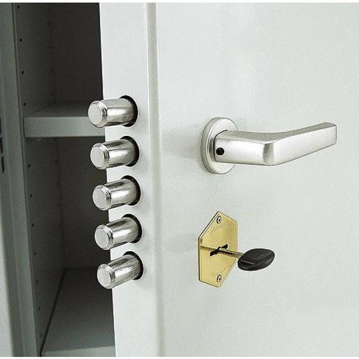 Armadio metallico blindato componibile spessore 30/10 cm.75x50x175h