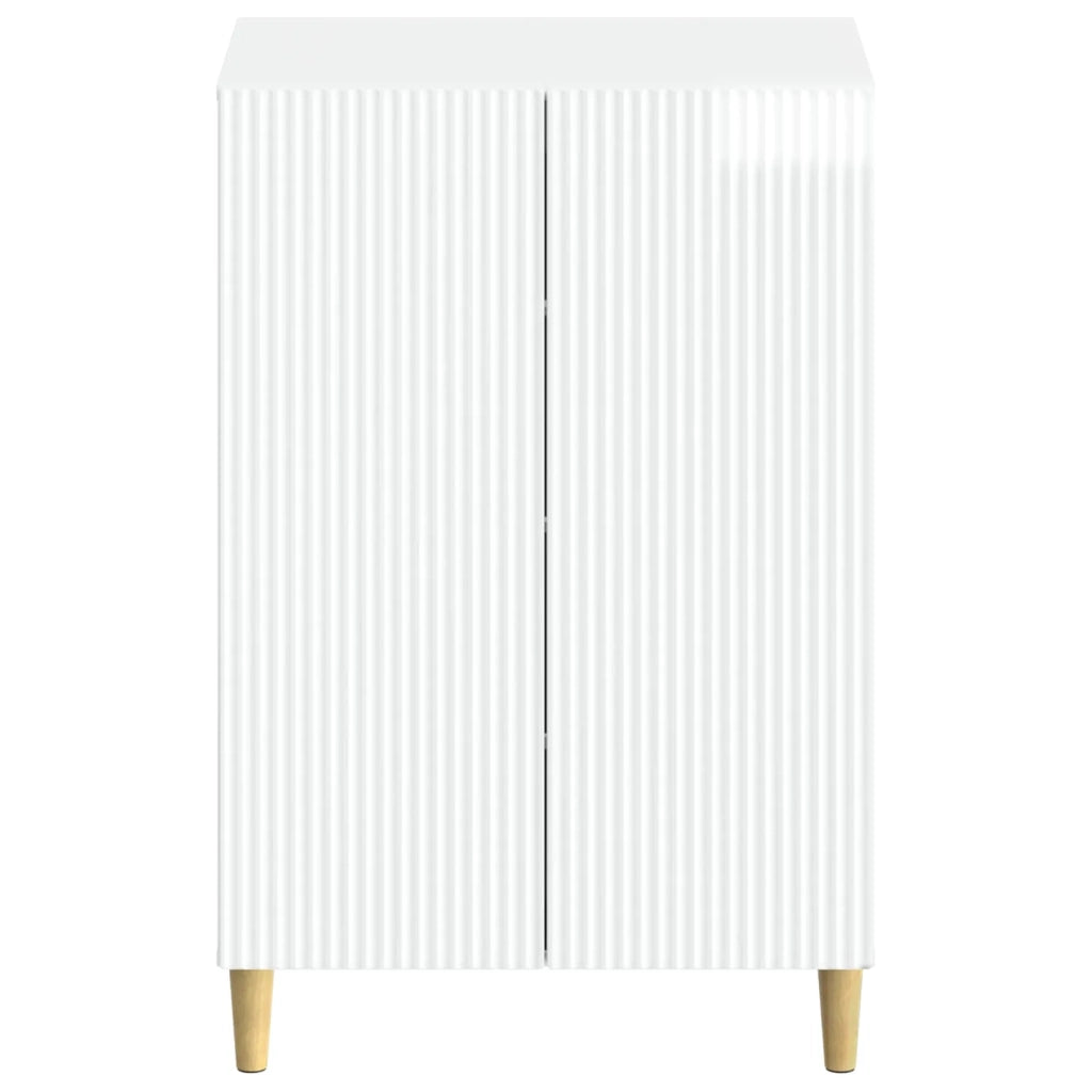 Mobile per scarpe ARNHEM 59,5 x 39,5 x 90 cm Bianco Lucido 896649