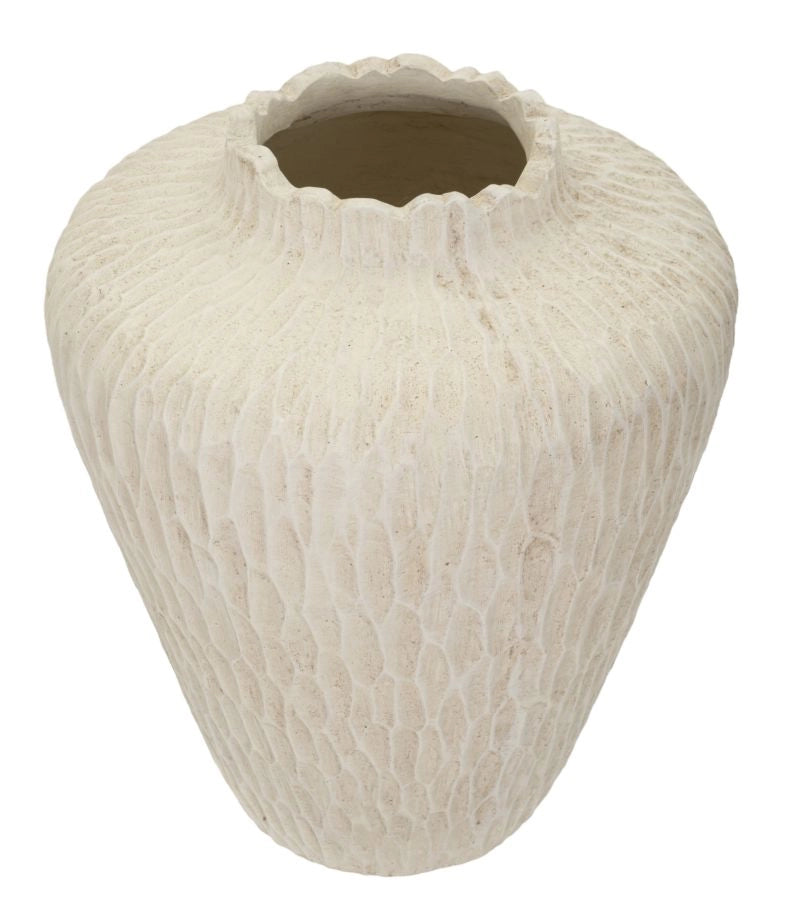 Vaso Shade Ø32x40 cm in Mgo Crema